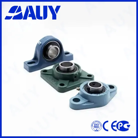 Auy P2BTC108-Cpss-Dfh Pillow Block Ball Bearing, P45 TF, Durable Mining Industry Use