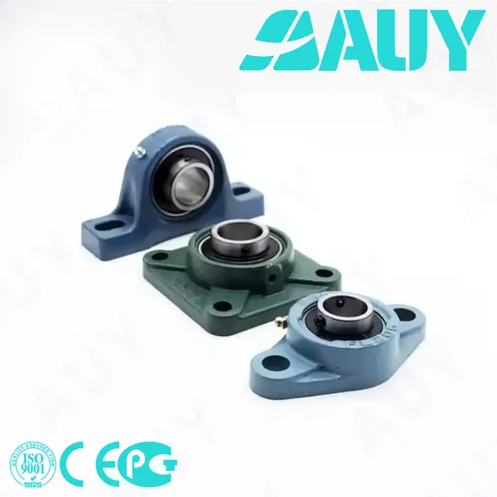 Auy F4BC-012 TPZM 207-WF 115-RM Stainless Pillow Block Bearing High Load Capacity