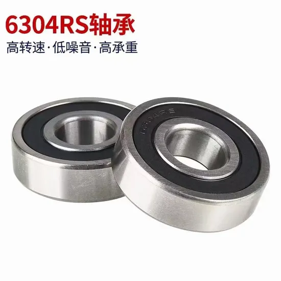 Deep Groove Ball Bearing 6204-6304 High Quality Silent
